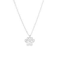 Collana Amen Donna Animalier Luxury in Argento Zircone CLZABBZ - CLZABBZ